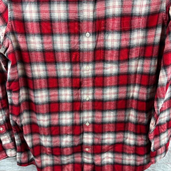 NWT GAP Merona Men's XL Plaid Button-front Fall Long Sleeve Shirt Lot - Picture 11 of 13